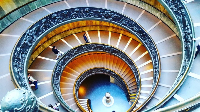 Spiral Staircase by Jessica Hernandez