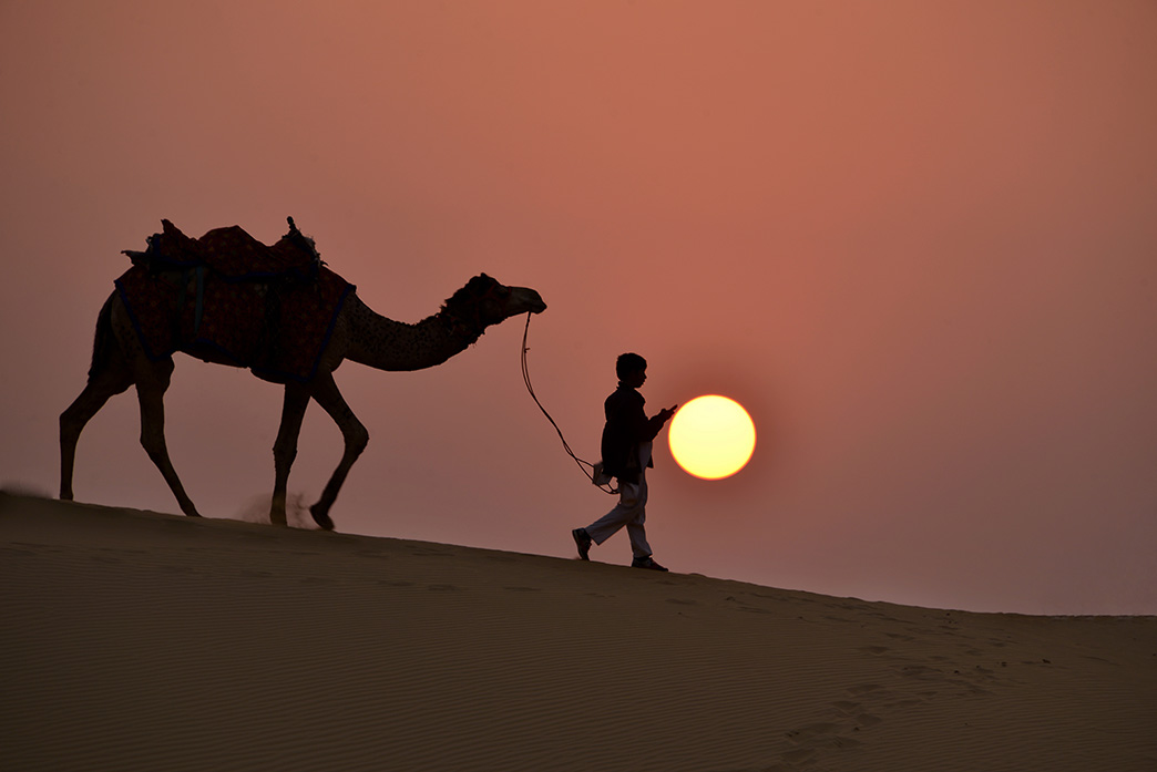 Sunset at Thar Desert